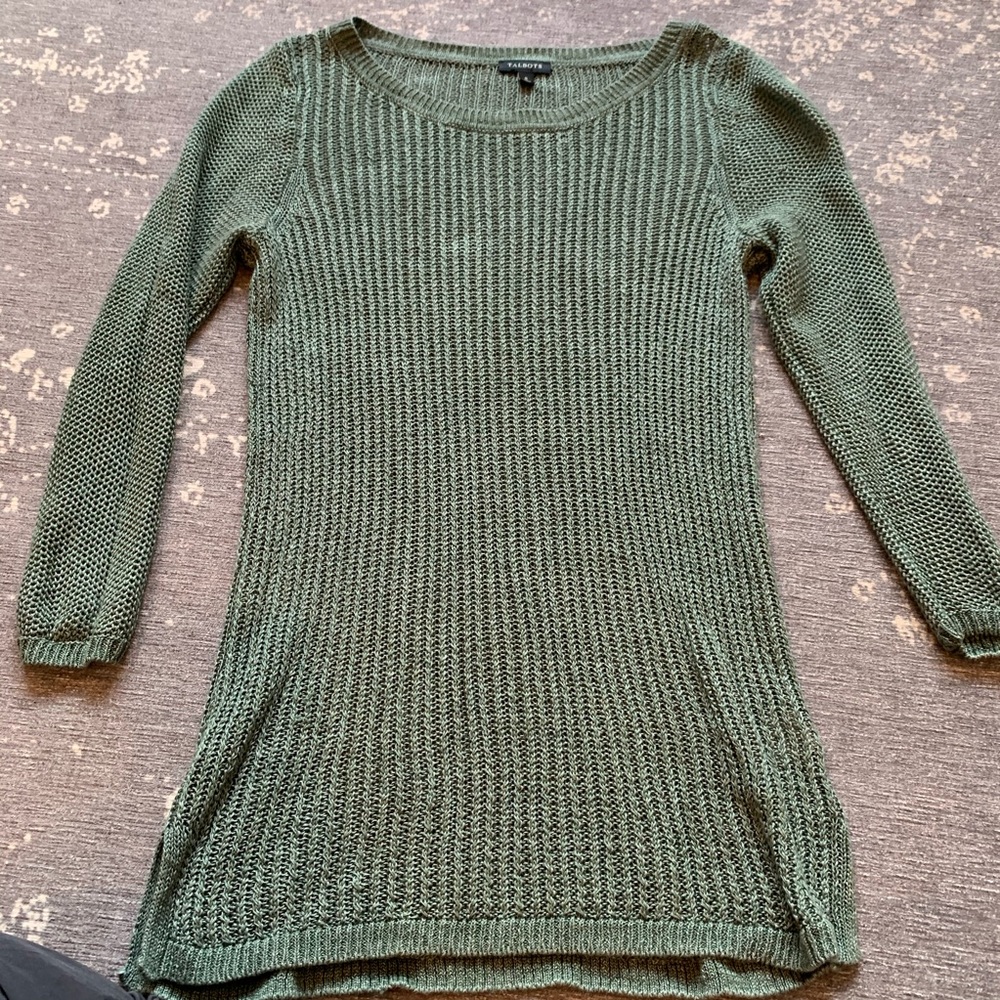 Talbots tunic sweater